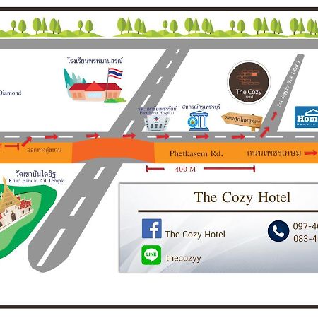 The Cozy Hotel Phetchaburi Bagian luar foto